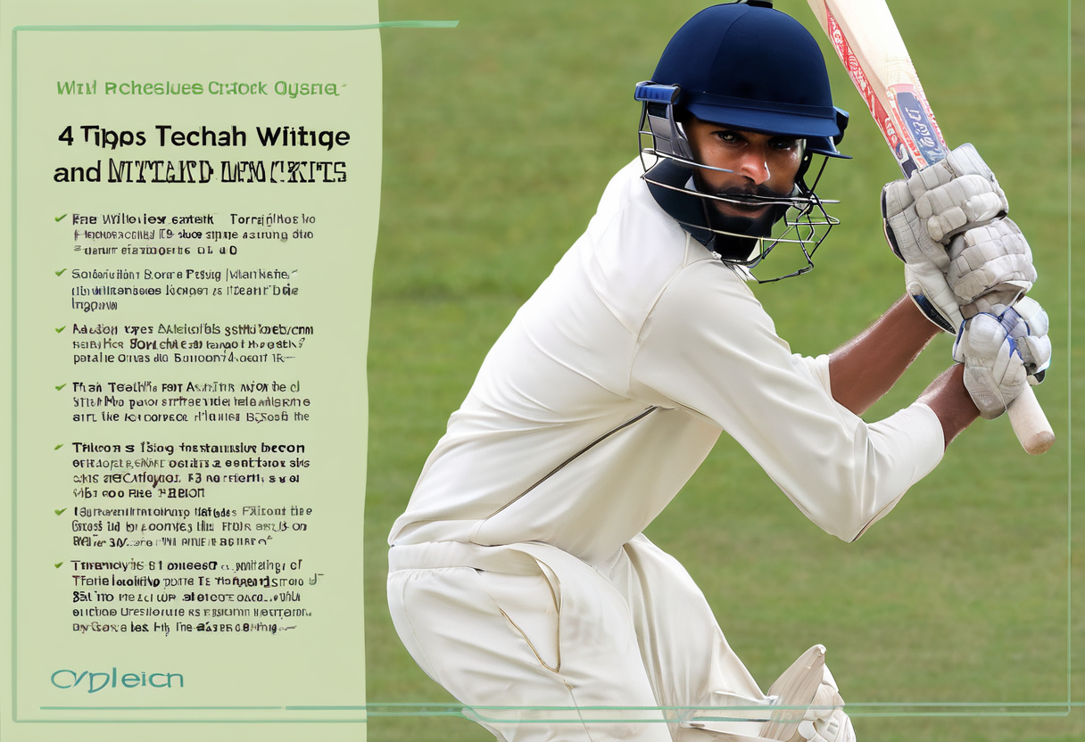4 Tips and Techniques for Improving Cricket Skills at the Academy